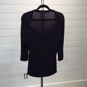 Plum banana republic blouse
